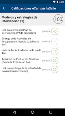 Academic Mobile La Salle android App screenshot 2