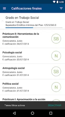 Academic Mobile La Salle android App screenshot 4