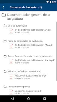 Academic Mobile La Salle android App screenshot 5